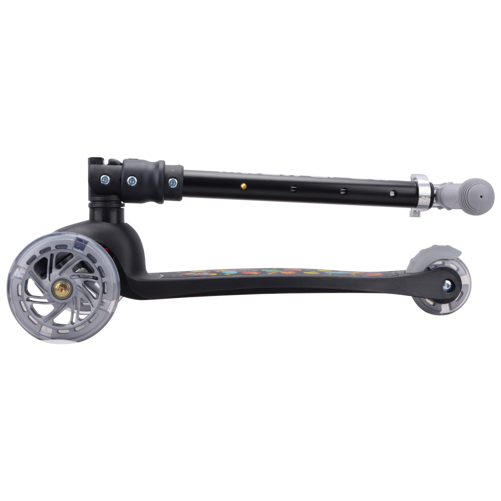 Bold Cube - Teeny Fold Three Wheel Scooter | Rocket Black | 3-8 Years Bold Cube - Teeny Fold Three Wheel Scooter | Rocket Black | 3-8 Years