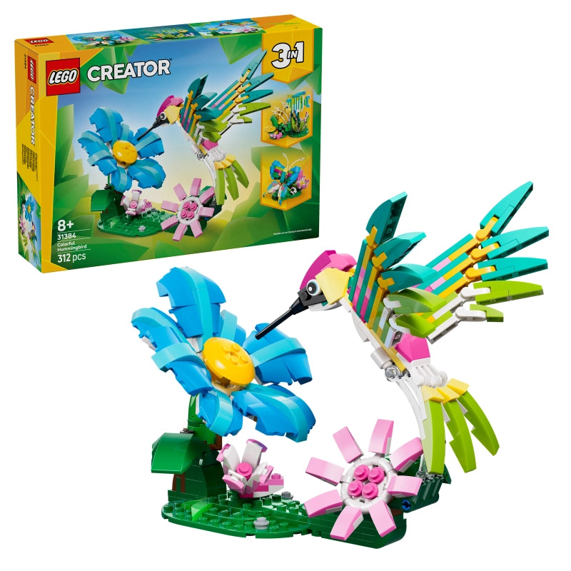 Lego - Wild Animals: Colorful Hummingbird 312 Pcs 8Y+ — BambiniJO Jordan