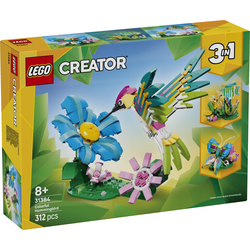 Lego - Wild Animals: Colorful Hummingbird 312 Pcs 8Y+ — BambiniJO Jordan