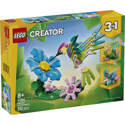 Lego - Wild Animals: Colorful Hummingbird 312 Pcs 8Y+ — BambiniJO Jordan