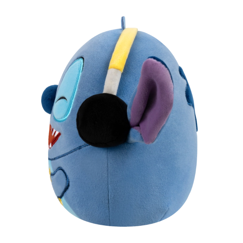 Squishmallows - Medium Plush 10" Disney Stitch- Stitch with Headphones | 1-6Y
