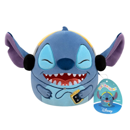 Squishmallows - Medium Plush 10" Disney Stitch- Stitch with Headphones | 1-6Y