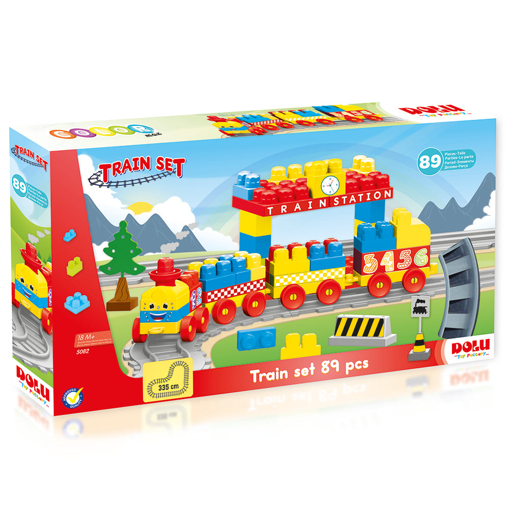 Dolu - Train Set 89 PCS Dolu - Train Set 89 PCS