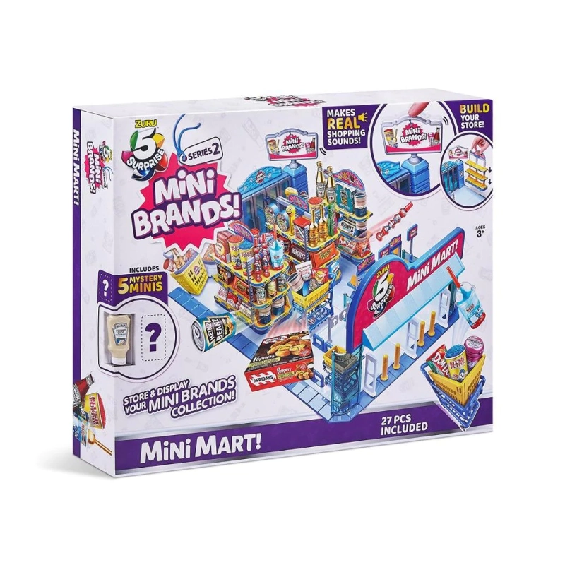 Mini Brands - مجموعة الميني مارت السلسلة 2 | 3 سنوات فما فوق Mini Brands - مجموعة الميني مارت السلسلة 2 | 3 سنوات فما فوق