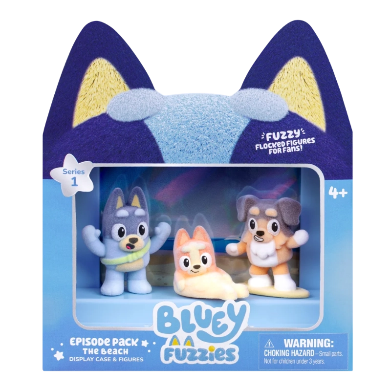 Bluey - حزمة حلقات Fuzzies الموسم الأول - الشاطئ | 4 سنوات فأكثر Bluey - حزمة حلقات Fuzzies الموسم الأول - الشاطئ | 4 سنوات فأكثر