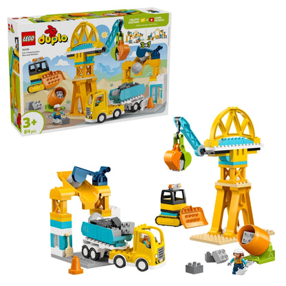 Lego - 3 in 1 Construction Site and Vehicles 84 Pcs 3Y+ — BambiniJO Jordan
