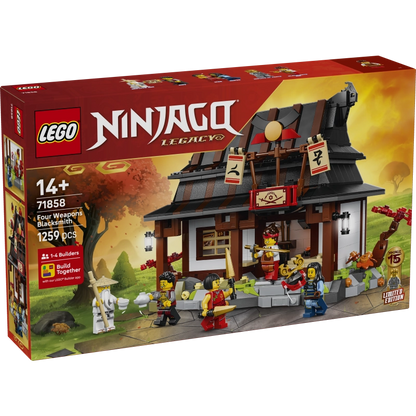 Lego - Four Weapons Blacksmith 15th Anniversary 1259 Pcs 14Y+ — BambiniJO Jordan