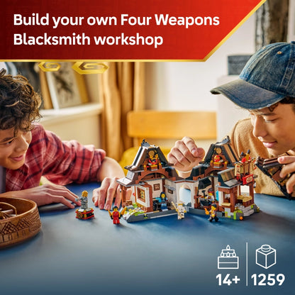 Lego - Four Weapons Blacksmith 15th Anniversary 1259 Pcs 14Y+ — BambiniJO Jordan