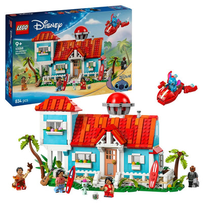 Lego - Lilo and Stitch Beach House 834 Pcs 9Y+ — BambiniJO Jordan