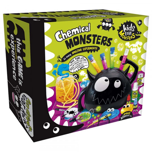 Lisciani - Kids Love Monsters Chemical Monsters | 8Y+