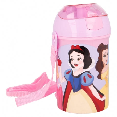 Stor - Pop Up Canteen Bottle - 450ml | DISNEY PRINCESS TRUE