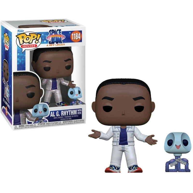 Funko - Pop & Buddy! أفلام: سبيس جام 2 - إيه آي جي. مع بيتي بادي | 3 سنوات فما فوق Funko - Pop & Buddy! أفلام: سبيس جام 2 - إيه آي جي. مع بيتي بادي | 3 سنوات فما فوق