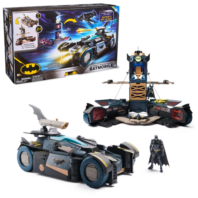 Batman - Ultimate Transforming Batmobile Playset | 4Y+