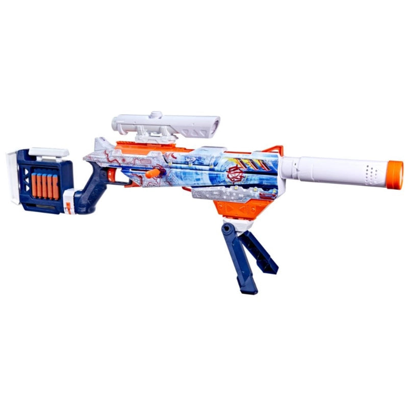 Nerf - Loadout Arctic Zerostriker Blaster | 8Y+ Nerf - Loadout Arctic Zerostriker Blaster | 8Y+