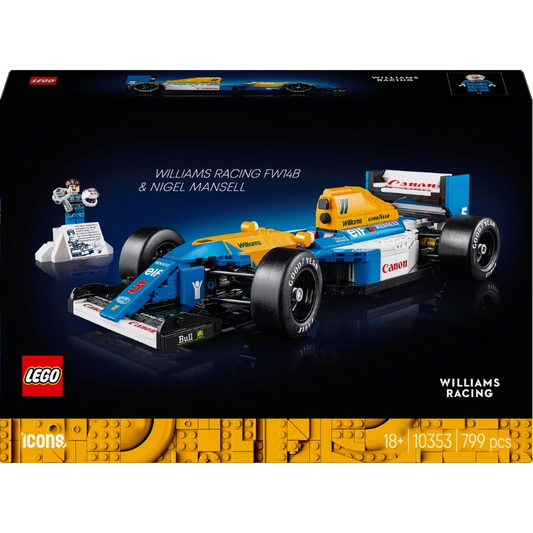 Lego - Williams Racing FW14B & Nigel Mansell 799 Pcs 18Y+ — BambiniJO Jordan