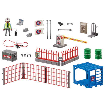 Playmobil - Freight Storage- 65 Pcs | 4Y+