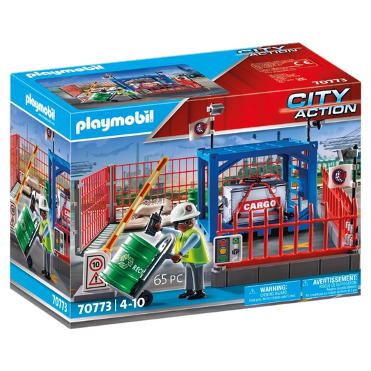 Playmobil - Freight Storage- 65 Pcs | 4Y+