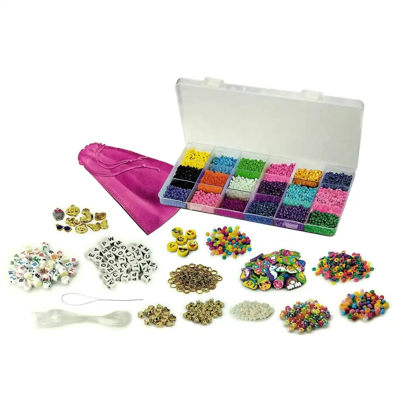 Cra-Z-Art - Shimmer 'n Sparkle Bead Mania Friendship Studio | 8 سنوات فما فوق Cra-Z-Art - Shimmer 'n Sparkle Bead Mania Friendship Studio | 8 سنوات فما فوق