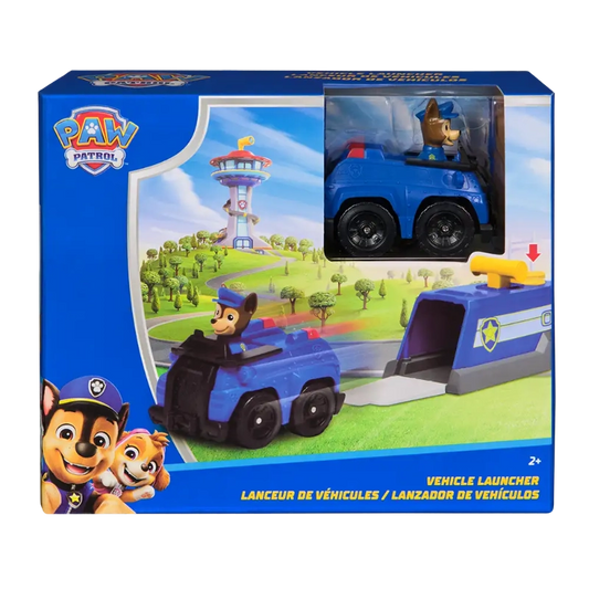 Paw Patrol - Mini Playset Chase Vehicle Launcher | 2Y+