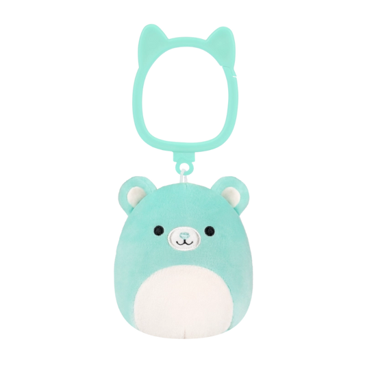 Squishmallows Clip-On Little Plush 3.5" Belinda the Teal Bear | 1-6Y — BambiniJO Jordan