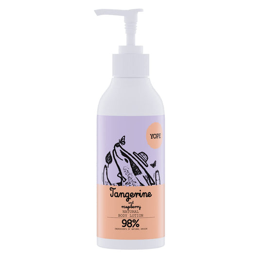 YOPE Natural Hand & Body Lotion Taangerine And Raspberry 300ml