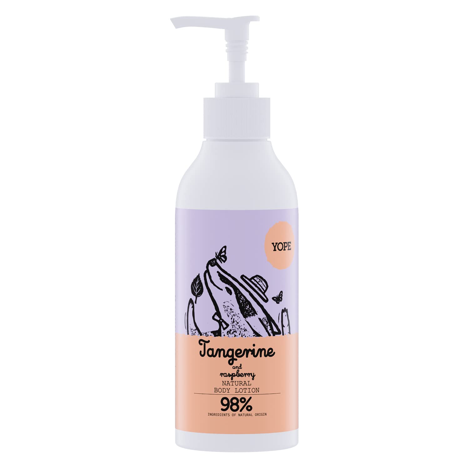YOPE Natural Hand & Body Lotion Taangerine And Raspberry 300ml | BUY 1 GET 1