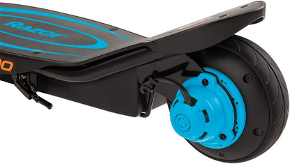 Razor - Power Core E100 Electric Scooter Aluminum Deck- Blue| 8y+