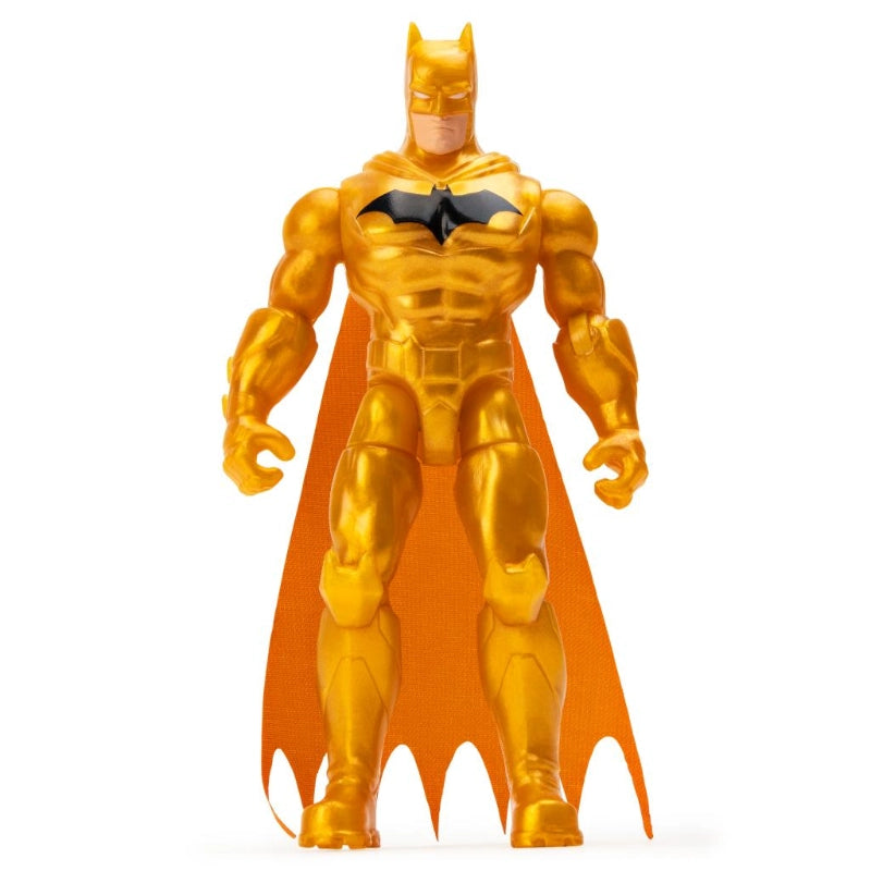Batman - 4-Inch Defender Batman Action Figure- Gold | 3Y+ Batman - 4-Inch Defender Batman Action Figure- Gold | 3Y+