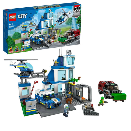 Lego - Police Station 668 Pcs 6Y+ — BambiniJO Jordan