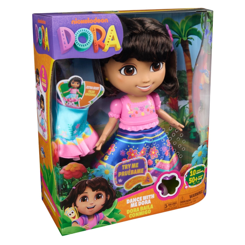 Dora - the Explorer Dance with Me Dora Interactive Doll | 3Y+ Dora - the Explorer Dance with Me Dora Interactive Doll | 3Y+