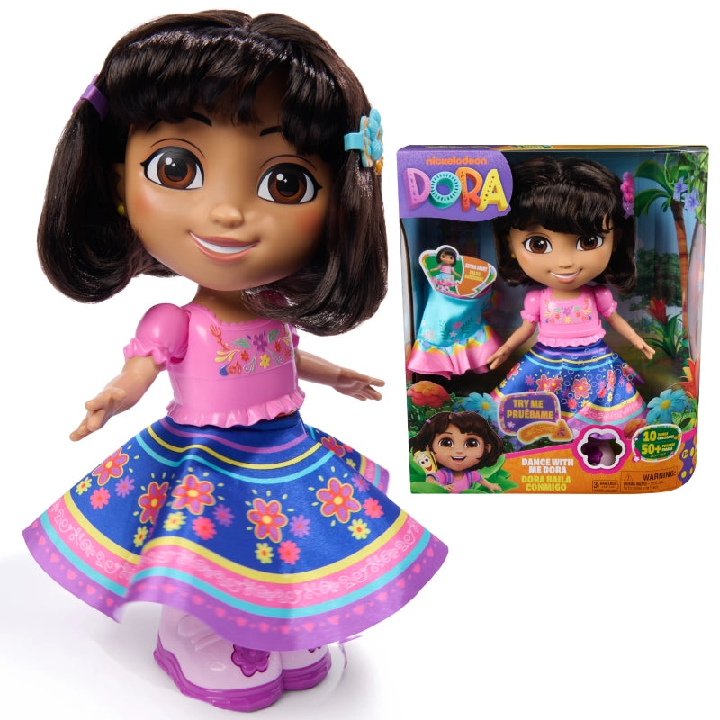 Dora - the Explorer Dance with Me Dora Interactive Doll | 3Y+ Dora - the Explorer Dance with Me Dora Interactive Doll | 3Y+