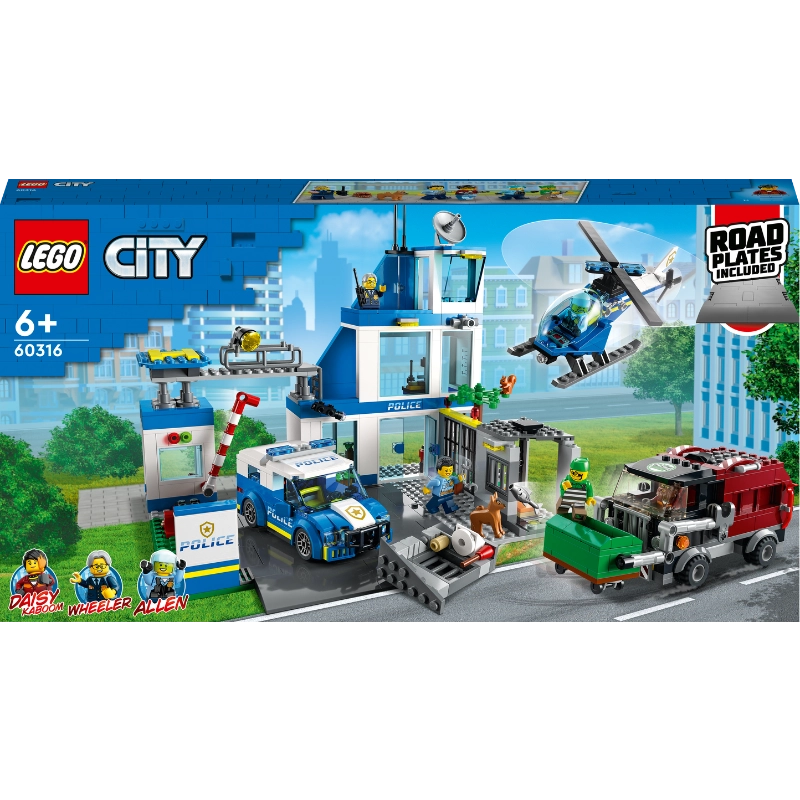 Lego - Police Station 668 Pcs 6Y+ — BambiniJO Jordan