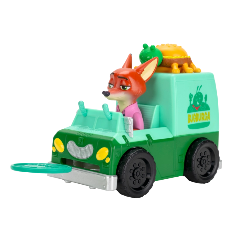 Zootropolis - Little Vehicle with Figure- Nick the Fox | 3Y+ Zootropolis - Little Vehicle with Figure- Nick the Fox | 3Y+