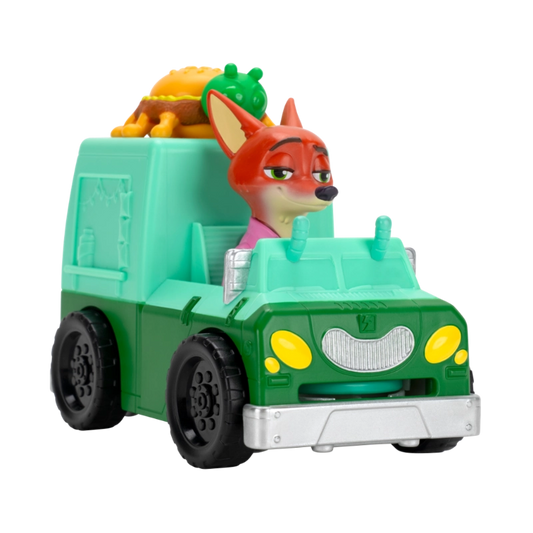 Zootropolis - Little Vehicle with Figure- Nick the Fox | 3Y+