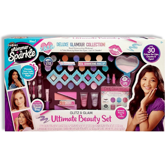 Cra-Z-Art - Shimmer 'n Sparkle Glitz & Glam Ultimate Beauty Set | 8Y+