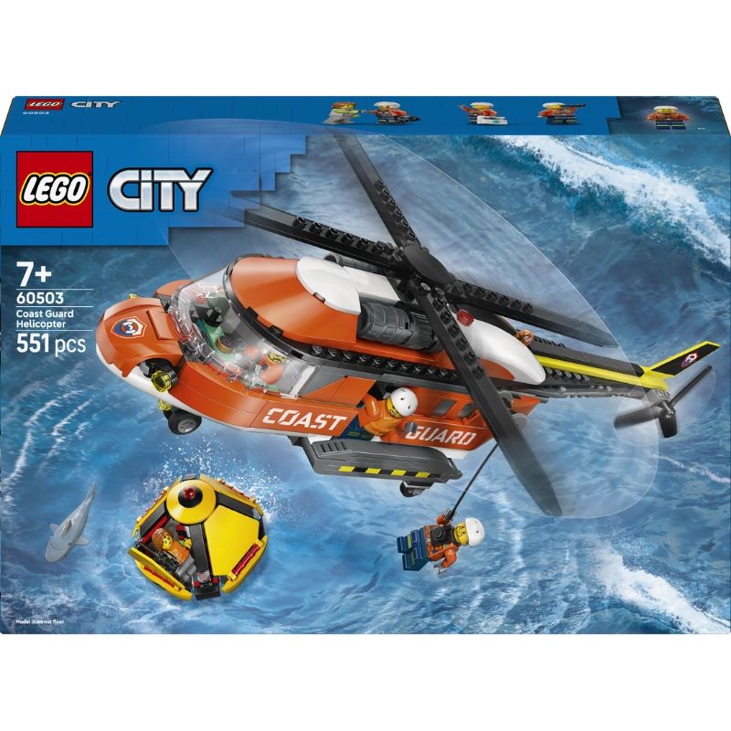 Lego - Coast Guard Helicopter | 551 Pcs | 7Y+ Lego - Coast Guard Helicopter | 551 Pcs | 7Y+