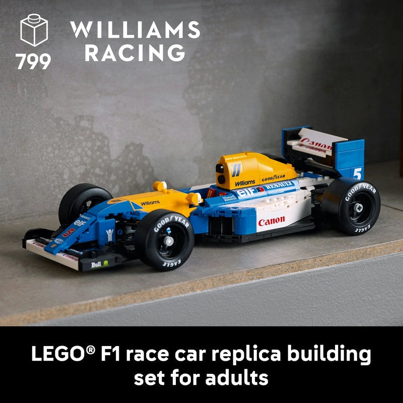 Lego - Williams Racing FW14B & Nigel Mansell 799 Pcs 18Y+ — BambiniJO Jordan