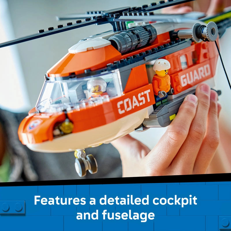 Lego - Coast Guard Helicopter | 551 Pcs | 7Y+ Lego - Coast Guard Helicopter | 551 Pcs | 7Y+