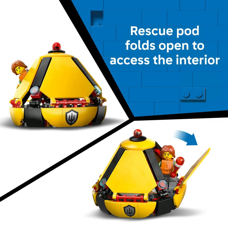 Lego - Coast Guard Helicopter | 551 Pcs | 7Y+ Lego - Coast Guard Helicopter | 551 Pcs | 7Y+