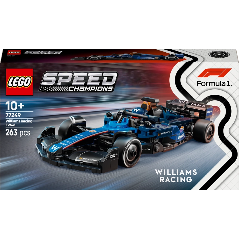 Lego - Williams Racing FW46 F1 Race Car 263 Pcs 10Y+ — BambiniJO Jordan