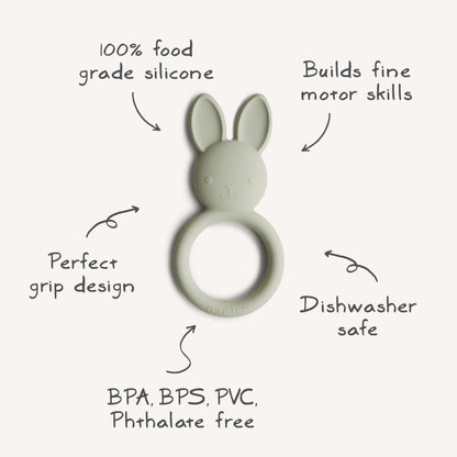 MUSHIE - Silicone Bunny Teether