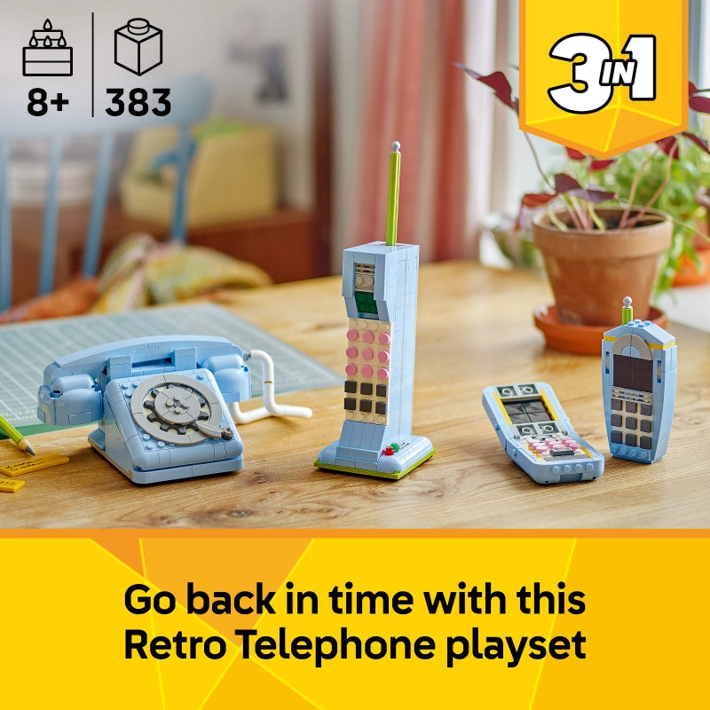 Lego - Retro Telephone 383 Pcs 8Y+ — BambiniJO Jordan