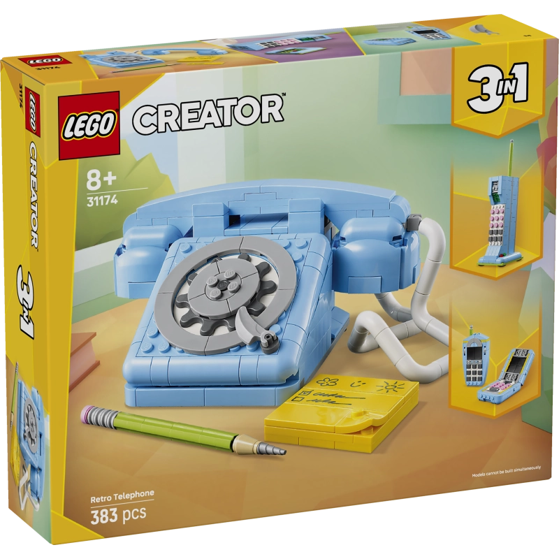 Lego - Retro Telephone 383 Pcs 8Y+ — BambiniJO Jordan