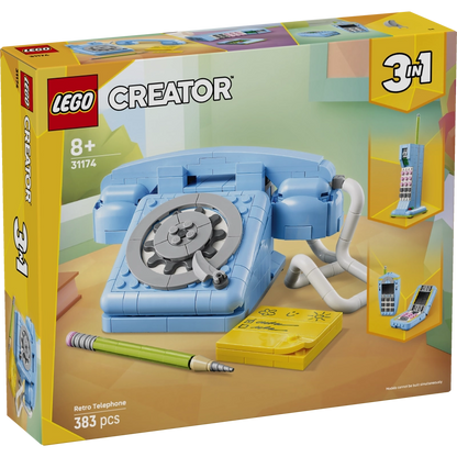 Lego - Retro Telephone 383 Pcs 8Y+ — BambiniJO Jordan