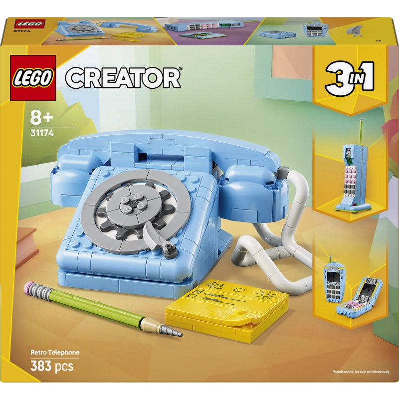 Lego - Retro Telephone 383 Pcs 8Y+ — BambiniJO Jordan