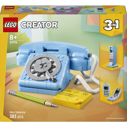 Lego - Retro Telephone 383 Pcs 8Y+ — BambiniJO Jordan