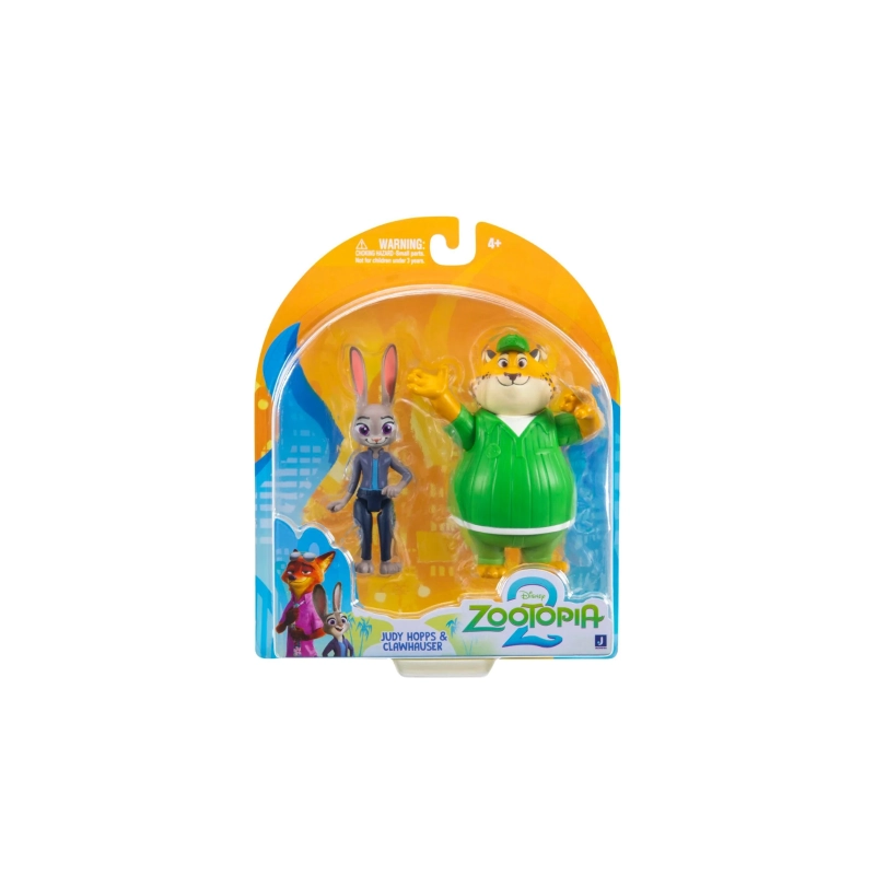 Zootropolis - 2 Figure Pack (Judy Hopps & Clawhauser) | 4Y+