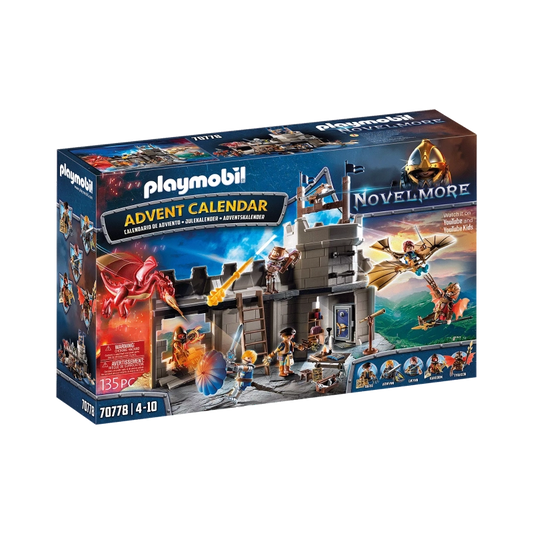 Playmobil - Advent Calendar Novelmore- Dario's Workshop- 135 Pcs | 4Y+