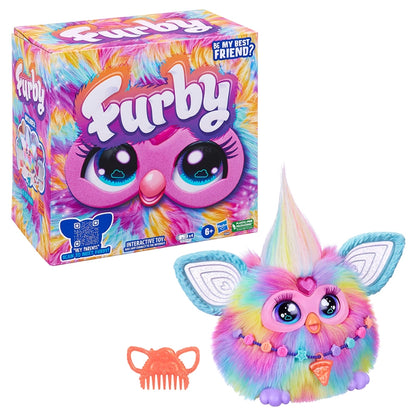 Furby - Tie-Dye Interactive Plush Toy | 6Y+