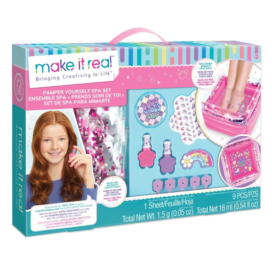 Make It Real - Pamper Yourself Spa Set- 9 Pcs | 8Y+